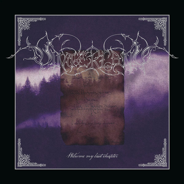 Vinterland Welcome My Last Chapter (remastered) Compact Disc CD Front