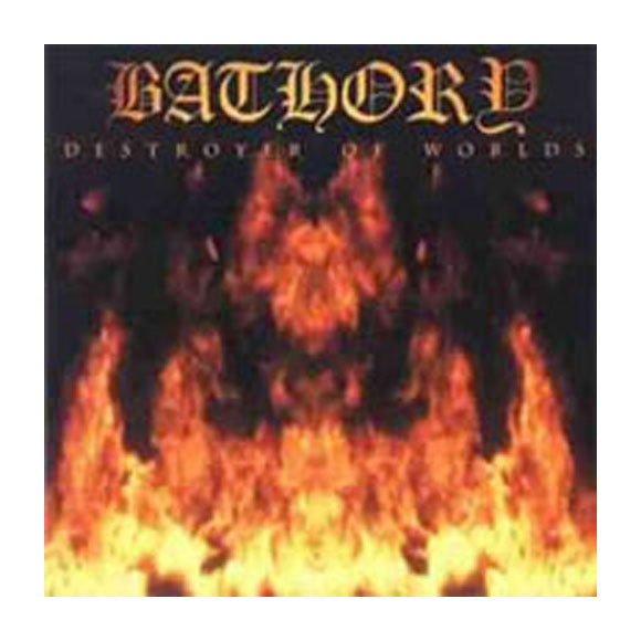 Bathory Destroyer Of Worlds Vinyl Double Album Vinyl Front