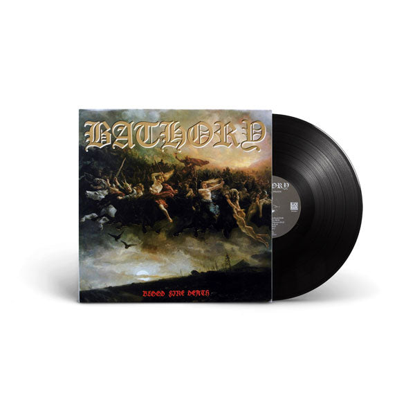 Bathory Blood Fire Death Vinyl LP Vinyl Front