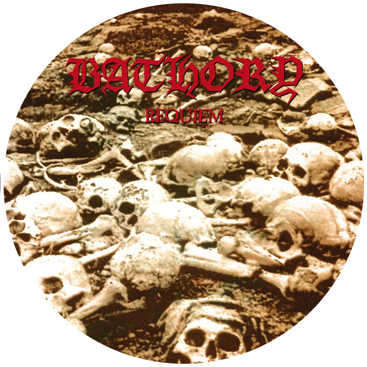 Bathory Requiem Vinyl 12" Picture Disc Vinyl Front