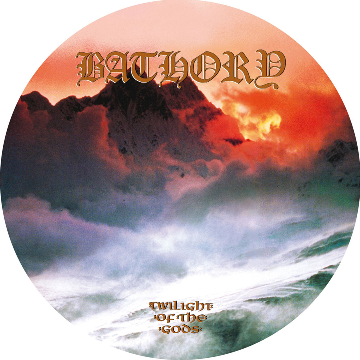 Bathory Twilight Of The Gods Vinyl 12" Picture Disc Vinyl Front
