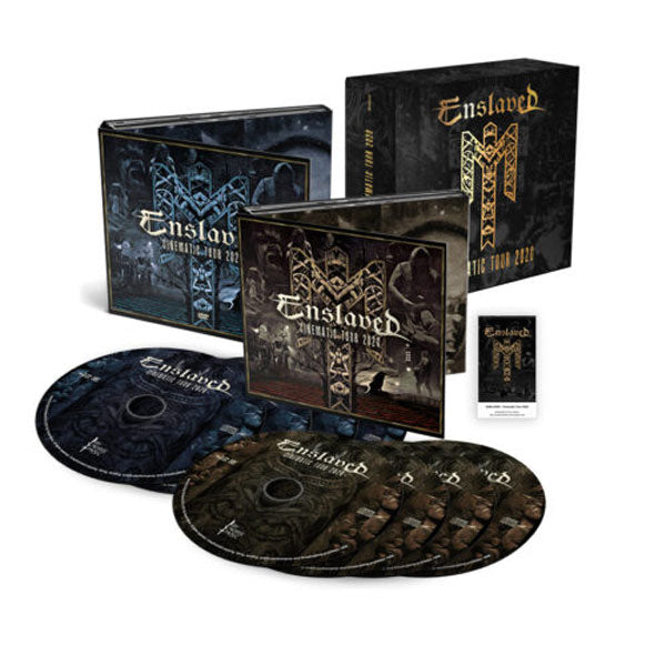 Enslaved Cinematic Tour 2020 (4cd + Dvd) Compact Disc Box Set CD Front