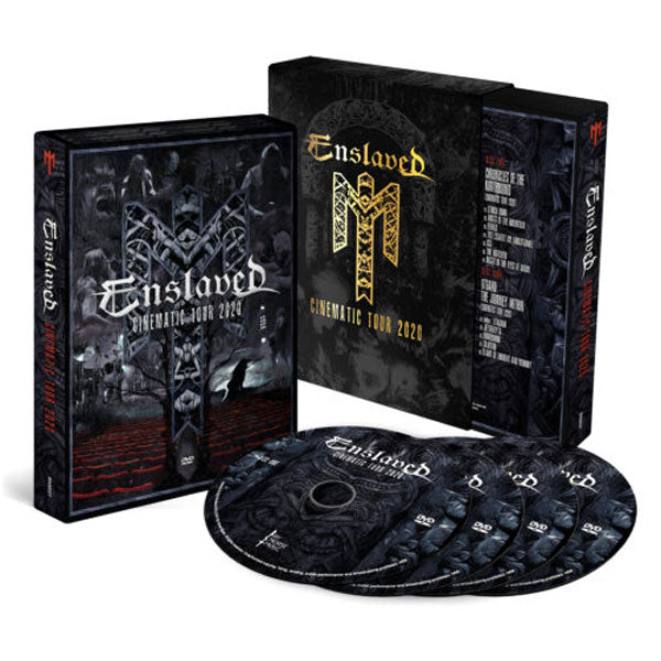 Enslaved Cinematic Tour 2020 (4dvd) DVD DVD Front