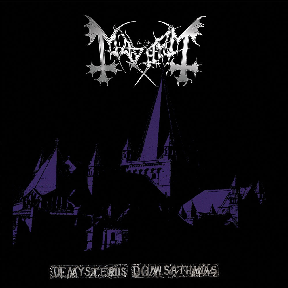 Mayhem De Mysteriis Dom Sathanas Vinyl LP Vinyl Back