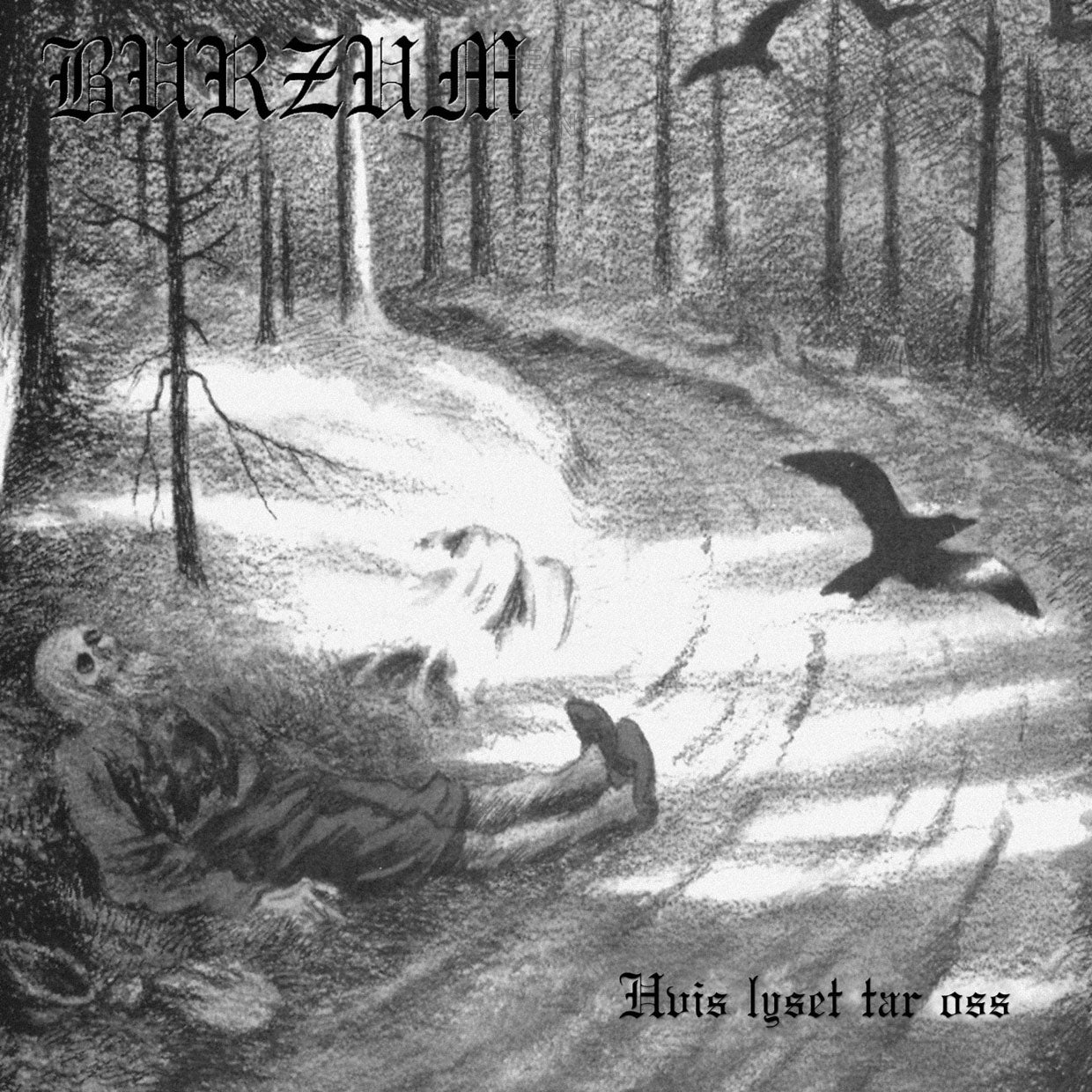 Burzum Hvis Lyset Tar Oss Vinyl LP Vinyl Front