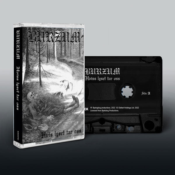 Burzum Hvis Lyset Tar Oss Music Cassette Cassette Tape Front