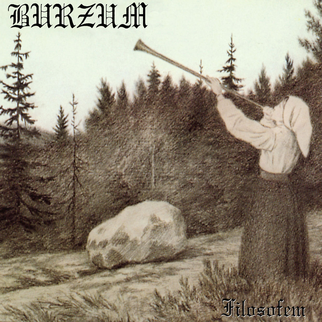 Burzum Filosofem Vinyl Double Album Vinyl Front