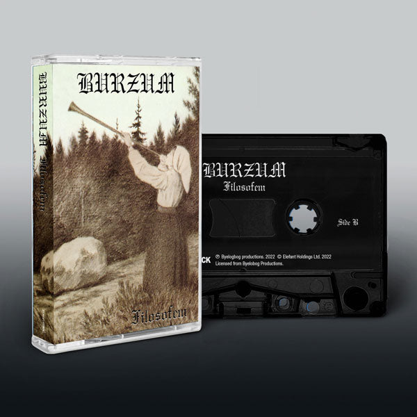 Burzum Filosofem Music Cassette Cassette Tape Front