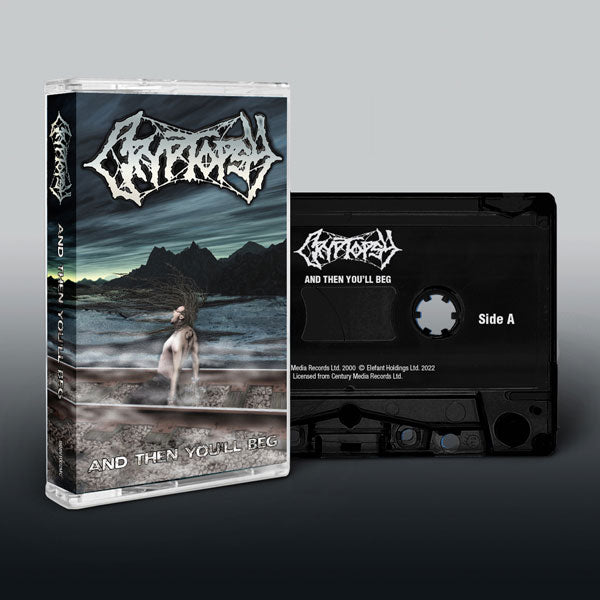 Cryptopsy And Then You'll Beg Music Cassette Cassette Tape Front