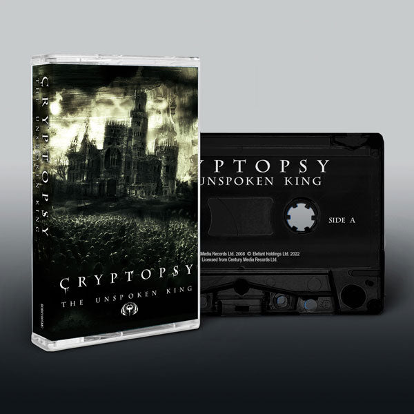 Cryptopsy The Unspoken King Music Cassette Cassette Tape Front