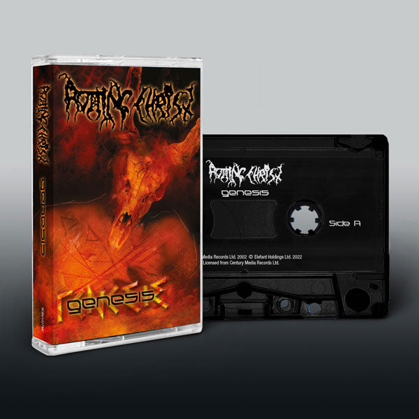 Rotting Christ Genesis Music Cassette Cassette Tape Front