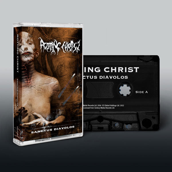 Rotting Christ Sanctus Diavolos Music Cassette Cassette Tape Front
