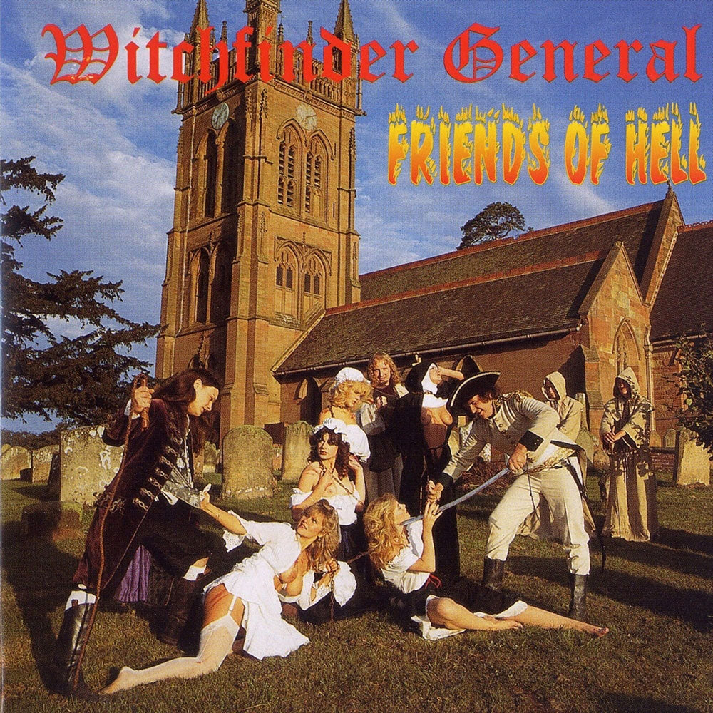 Witchfinder General Friends Of Hell Vinyl LP Vinyl Back