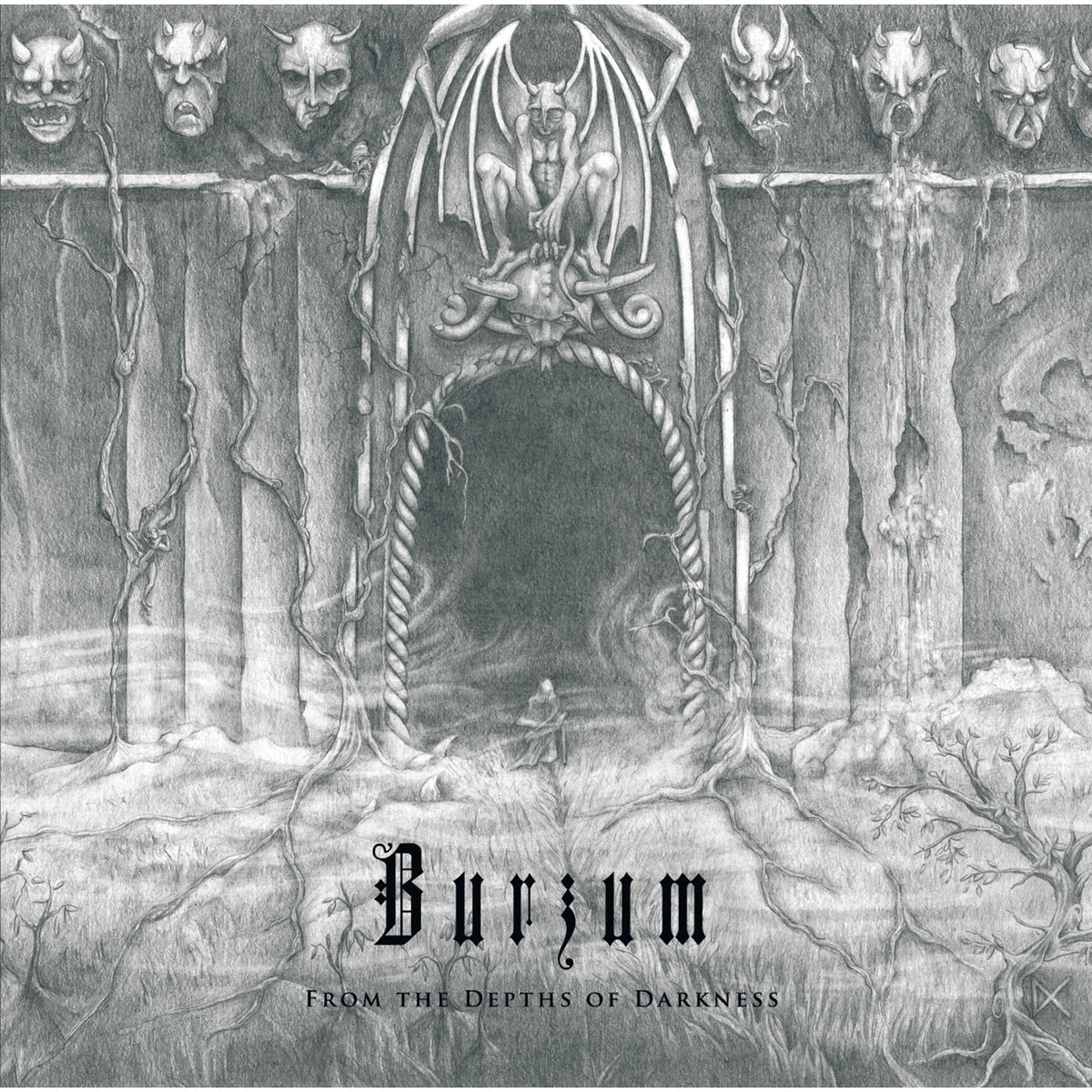 Burzum From The Depths Of Darkness Vinyl Double Album Vinyl Front