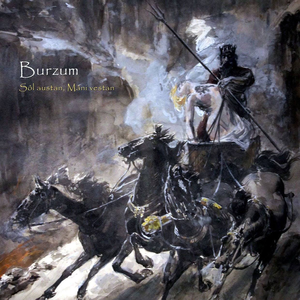 Burzum Sol Austan, Mani Vestan Vinyl Double Album Vinyl Front