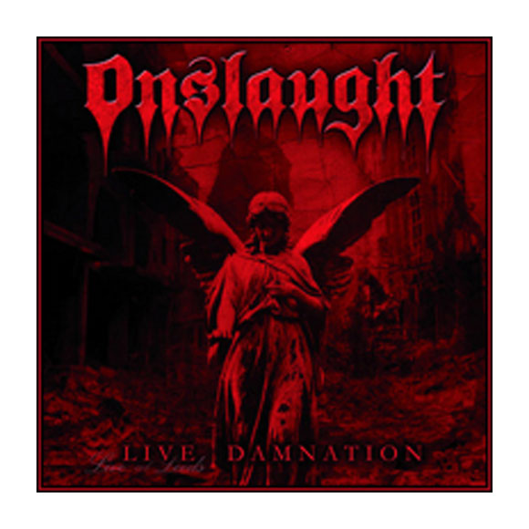 Onslaught Live Damnation (clear Vinyl) Vinyl LP Vinyl Front