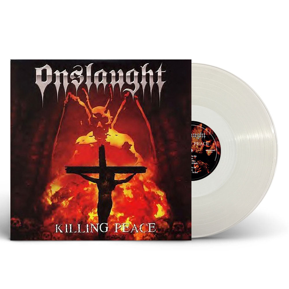 Onslaught Killing Peace (clear Vinyl) Vinyl Double Album Vinyl Front