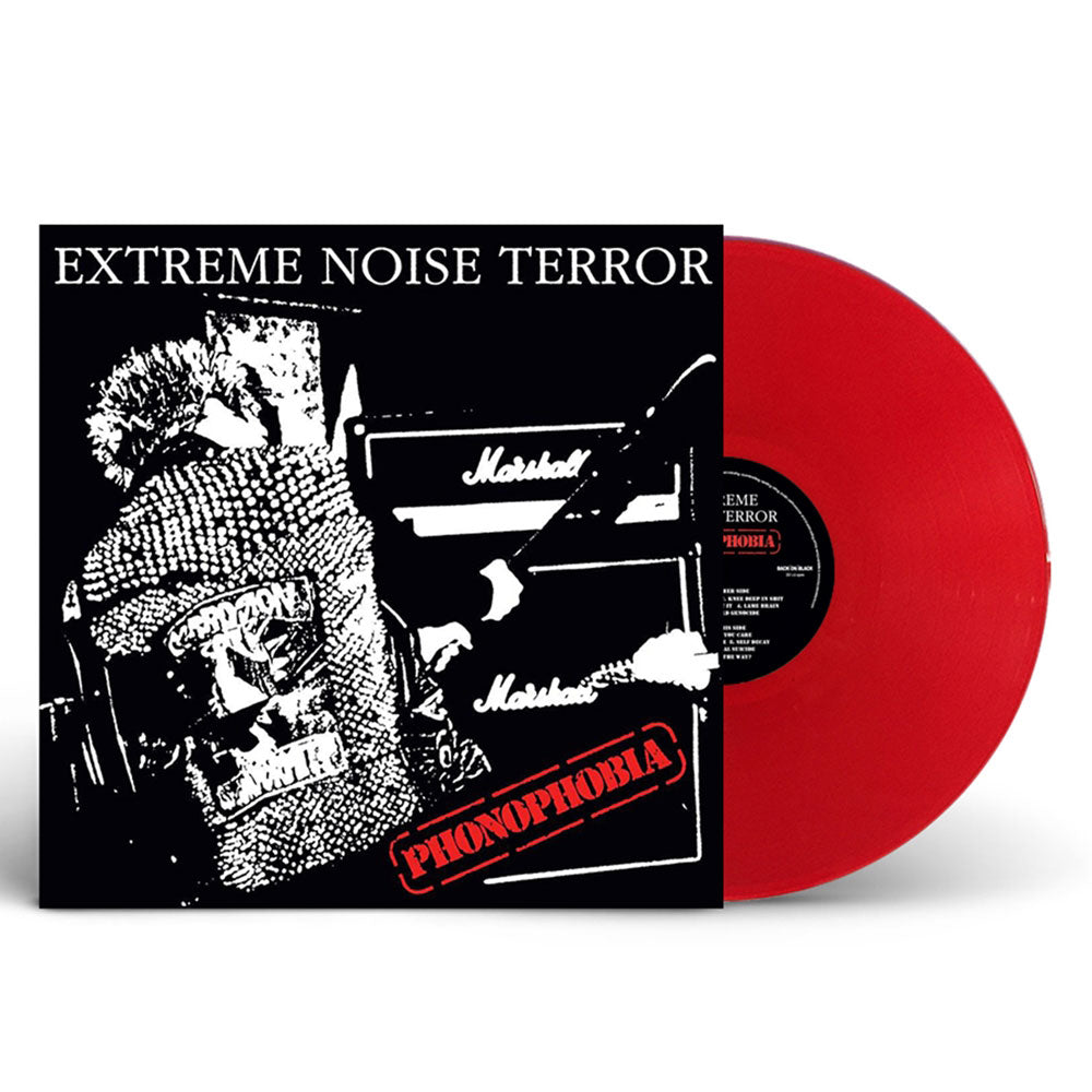 Extreme Noise Terror Phonophobia (red Vinyl) Vinyl Double Album Vinyl Front