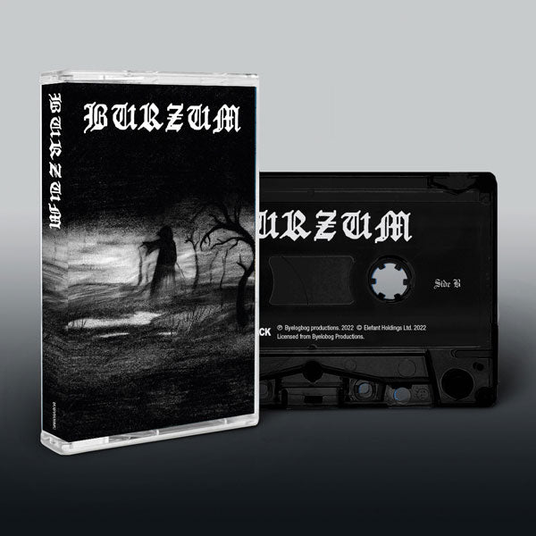 Burzum Music Cassette Cassette Tape Front