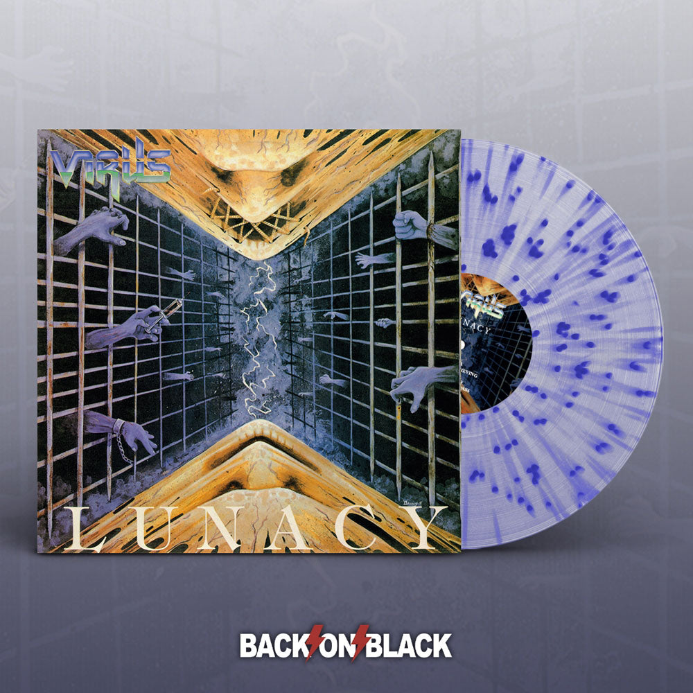 Virus Lunacy (clear W/ Blue Splatter Vinyl) Vinyl LP Vinyl Front