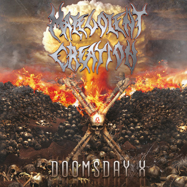Malevolent Creation Doomsday X Compact Disc CD Front