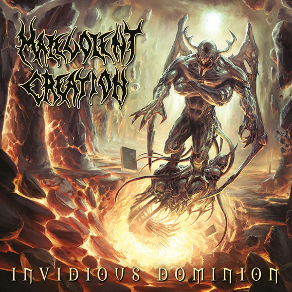Malevolent Creation Invidious Dominion Compact Disc CD Front