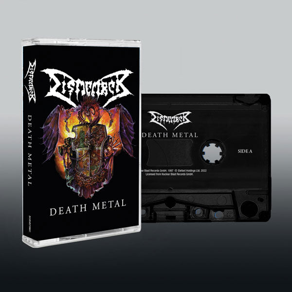 Dismember Death Metal Music Cassette Cassette Tape Front