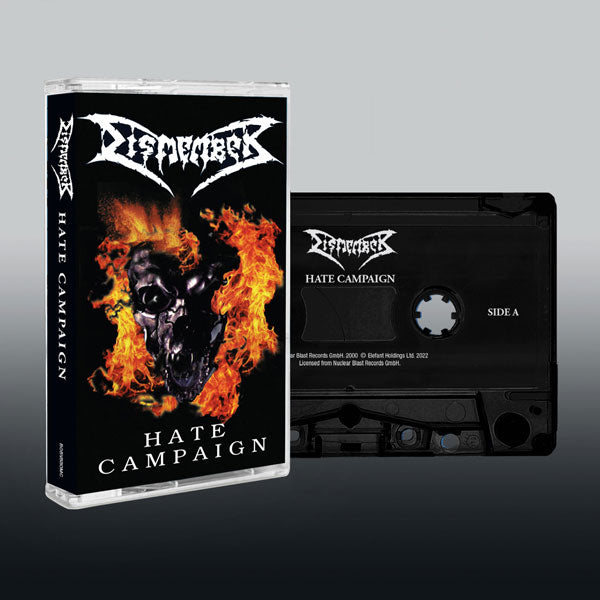 Dismember Hate Campaign Music Cassette Cassette Tape Front