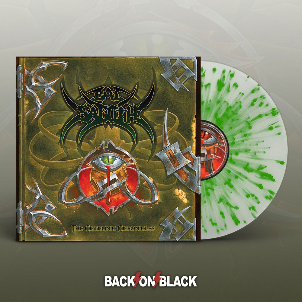 Bal Sagoth The Chthonic Chronicles (clear W/ Green Splatter Vinyl) Vinyl Double Album Vinyl Front
