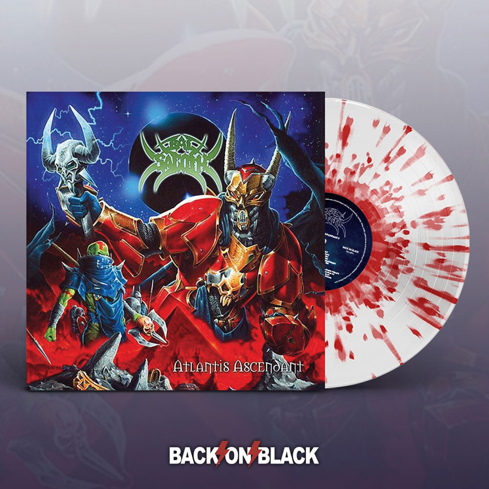 Bal Sagoth Atlantis Ascendant (clear W/ Red Splatter Vinyl) Vinyl LP Vinyl Front
