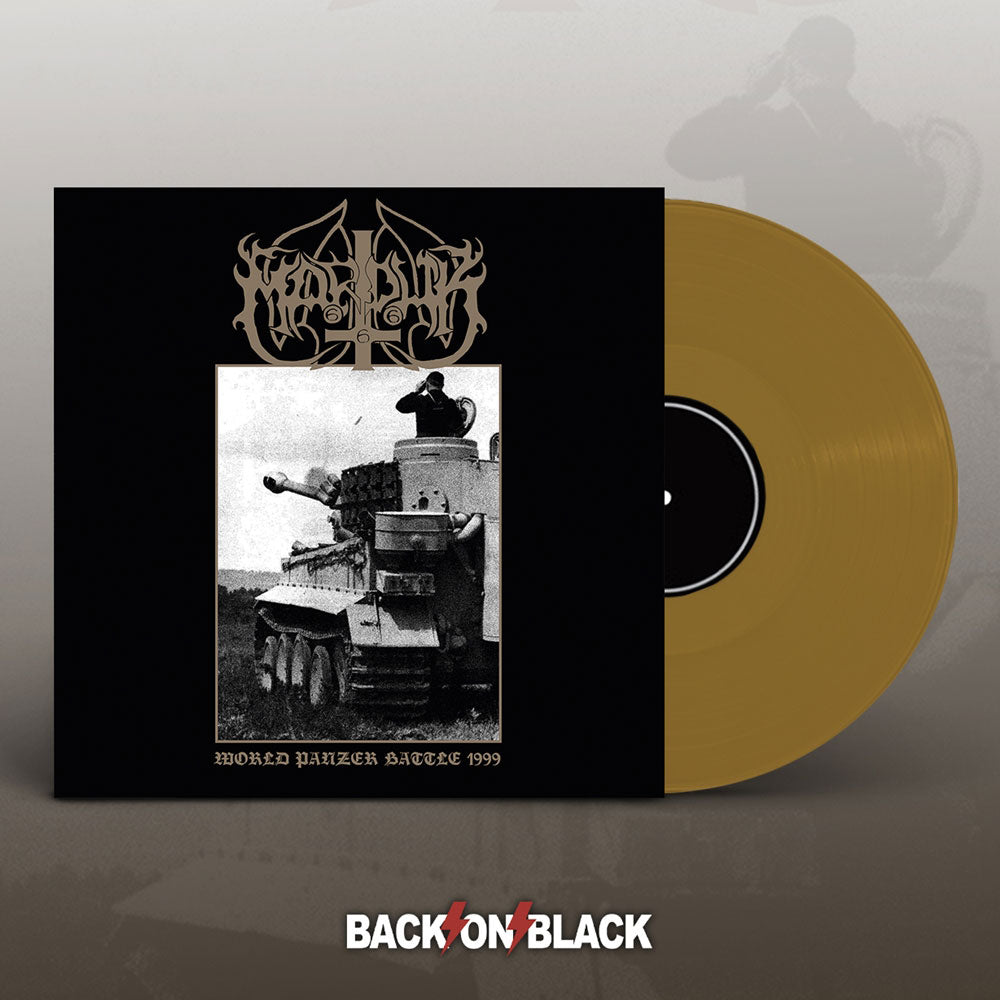 Marduk World Panzer Battle 1999 (gold Vinyl) Vinyl Double Album Vinyl Front