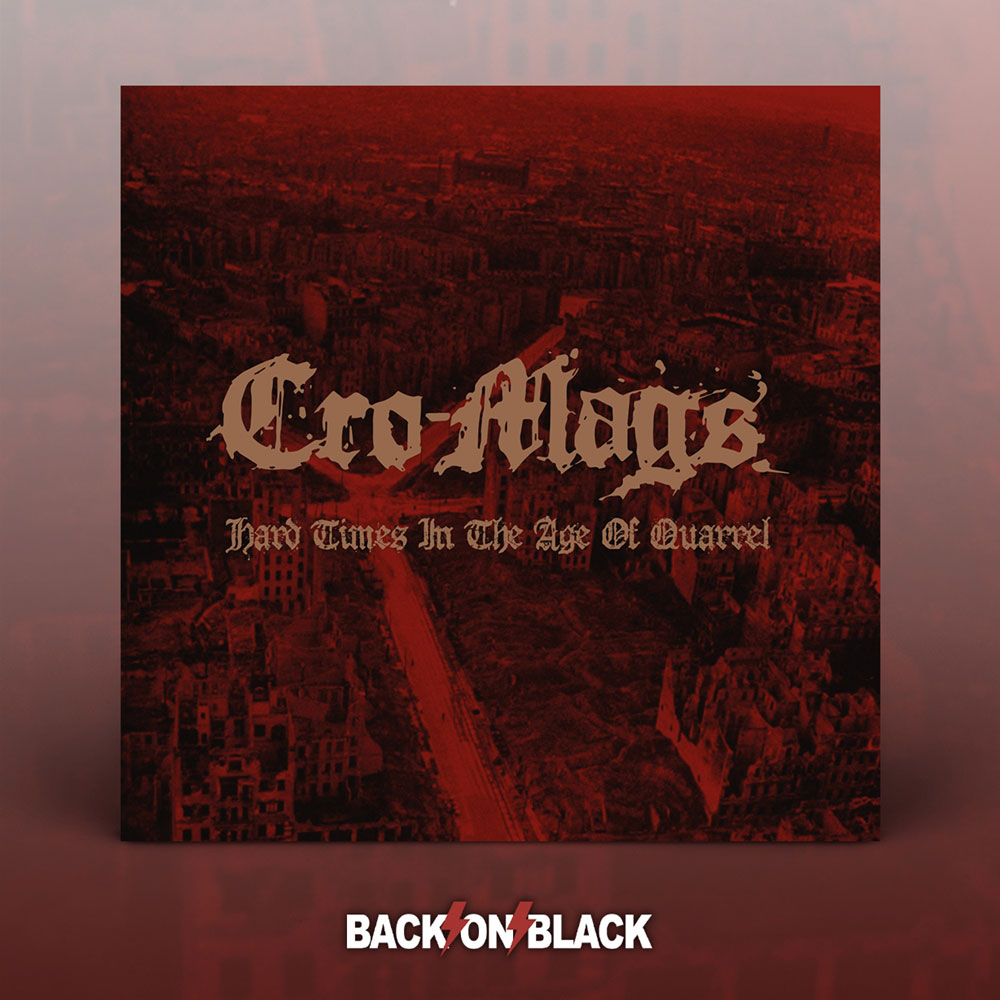 Cro-Mags Hard Times In The Age Of Quarrel (2cd) Compact Disc Double CD Front