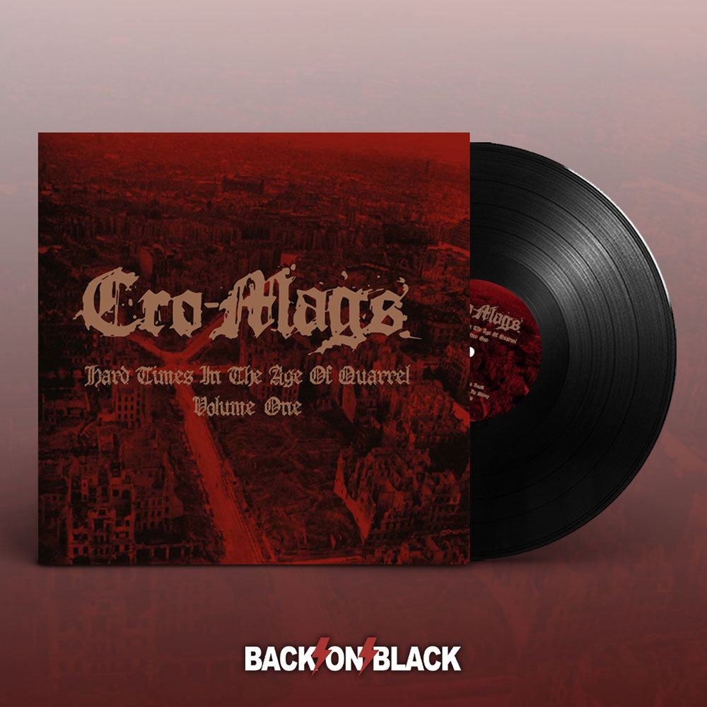 Cro-Mags Hard Times In The Age Of Quarrel Vol 1 Vinyl Double Album Vinyl Front