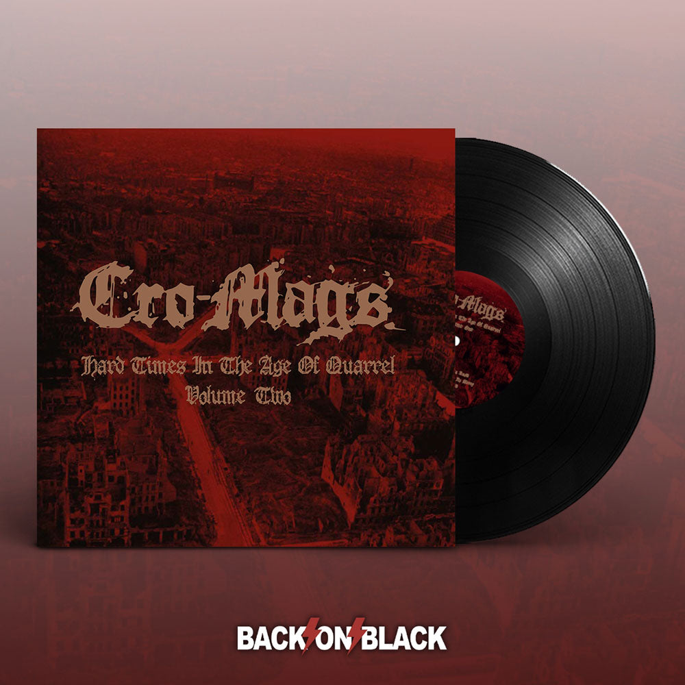 Cro-Mags Hard Times In The Age Of Quarrel Vol 2 Vinyl Double Album Vinyl Front