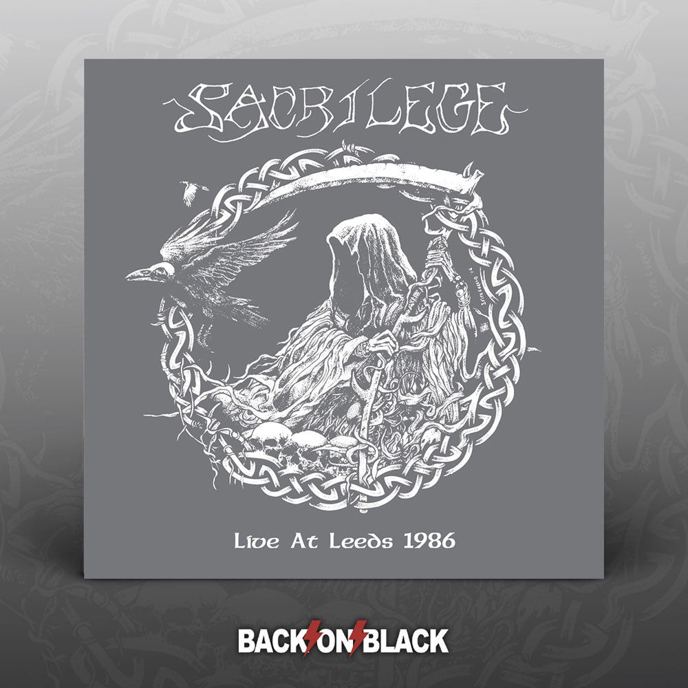 Sacrilege Live Leeds 1986 Compact Disc CD Front