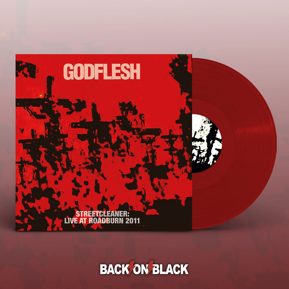 Godflesh Streetcleaner - Live At Roadburn 2011 (red Vinyl) Vinyl Double Album Vinyl Front
