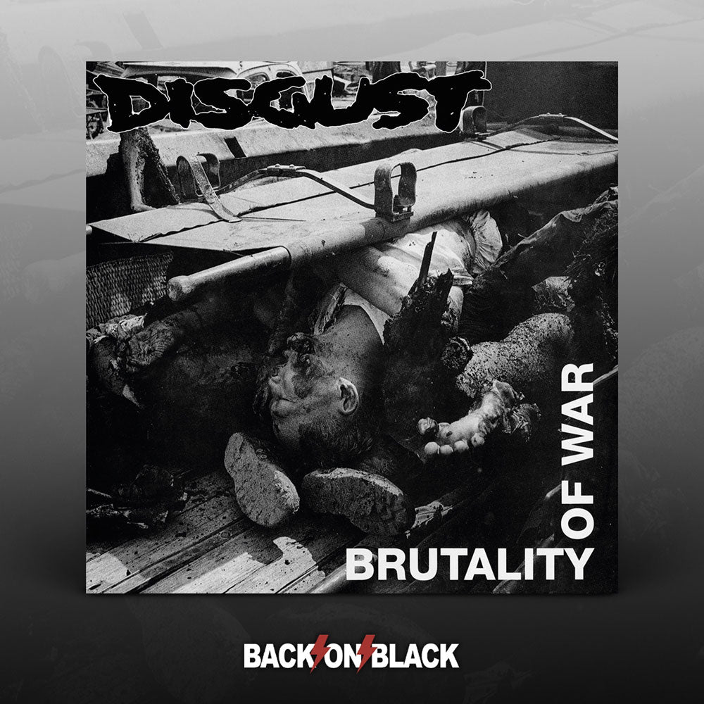 Disgust Brutality Of War Compact Disc CD Front