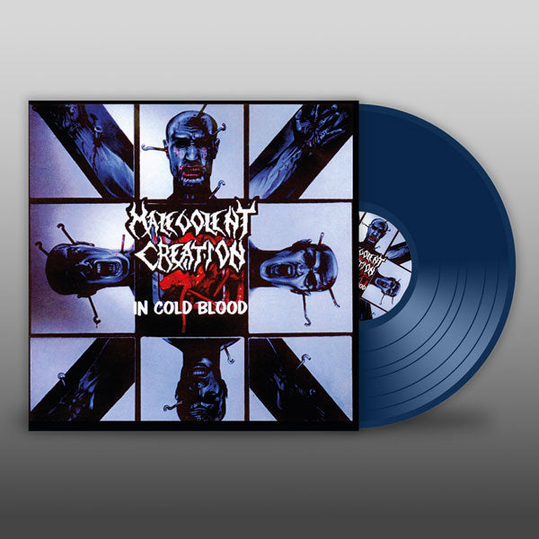 Malevolent Creation In Cold Blood (transparent Blue Vinyl) Vinyl LP Vinyl Front