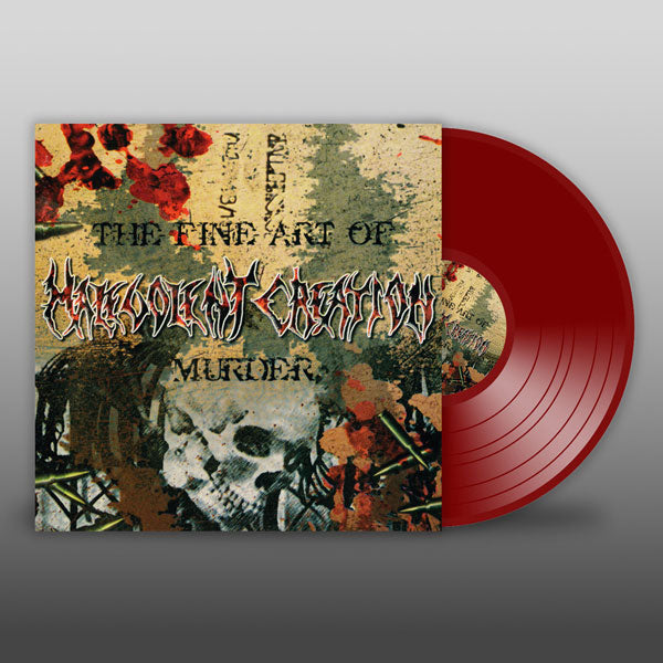 Malevolent Creation The Fine Art Of Murder (transparent Red Vinyl) Vinyl Double Album Vinyl Front