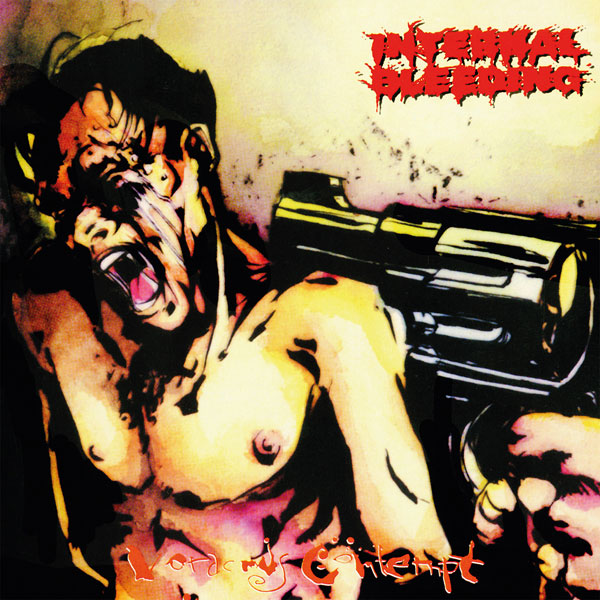 Internal Bleeding Voracious Contempt (red Vinyl) Vinyl LP Vinyl Front