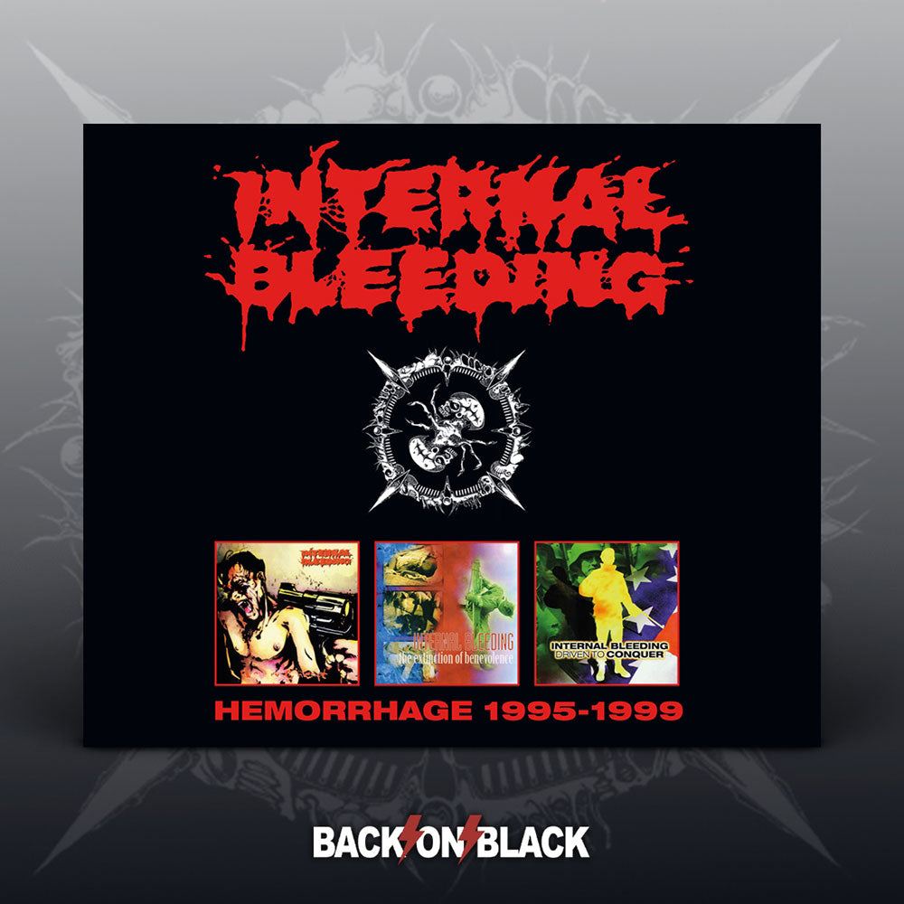 Internal Bleeding Hemorrhage - 1995-1999 (3cd) Compact Disc - 3 CD Box Set CD Front