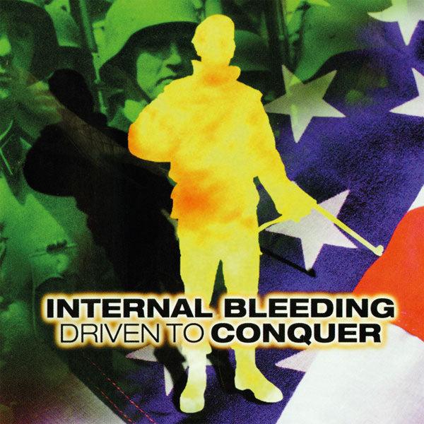 Internal Bleeding Driven To Conquer (transparent Blue Vinyl) Vinyl Double Album Vinyl Front