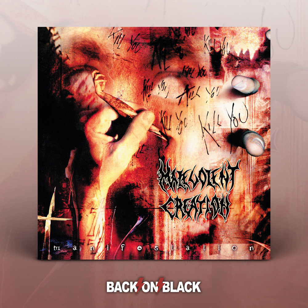Malevolent Creation Manifestation Compact Disc CD Front