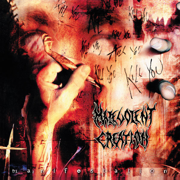 Malevolent Creation Manifestation (red Vinyl 2lp) Vinyl Double Album Vinyl Front