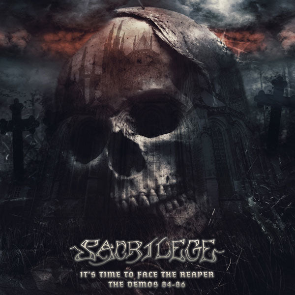 Sacrilege It's Time To Face The Reaper - The Demos 84-86 Compact Disc CD Front