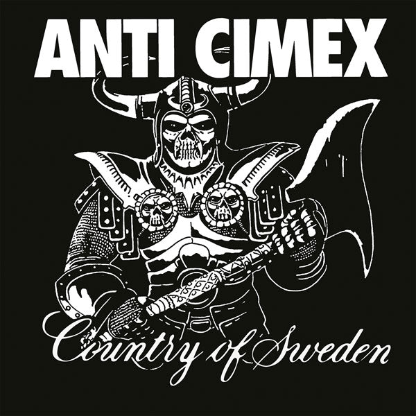 Anti Cimex Absolut Country Of Sweden (white W/ Red Splatter Vinyl) Vinyl LP Vinyl Front