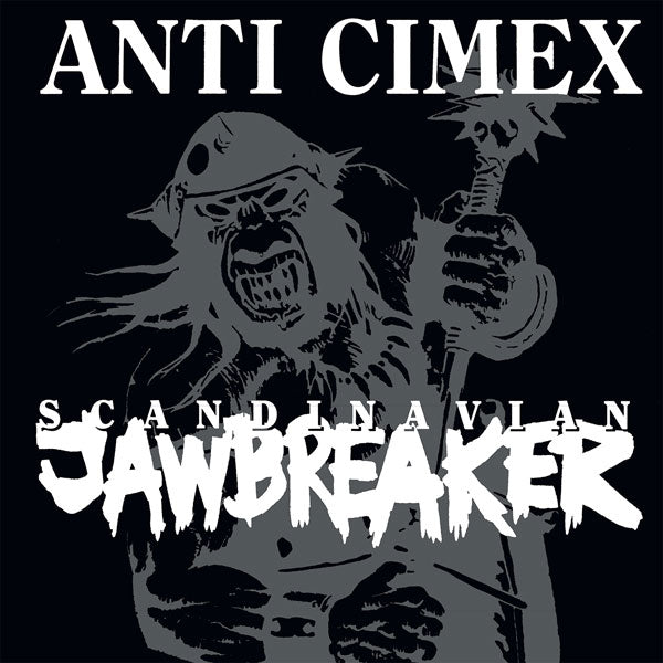 Anti Cimex Scandinavian Jawbreaker (clear W/ Black Splatter Vinyl) Vinyl LP Vinyl Front