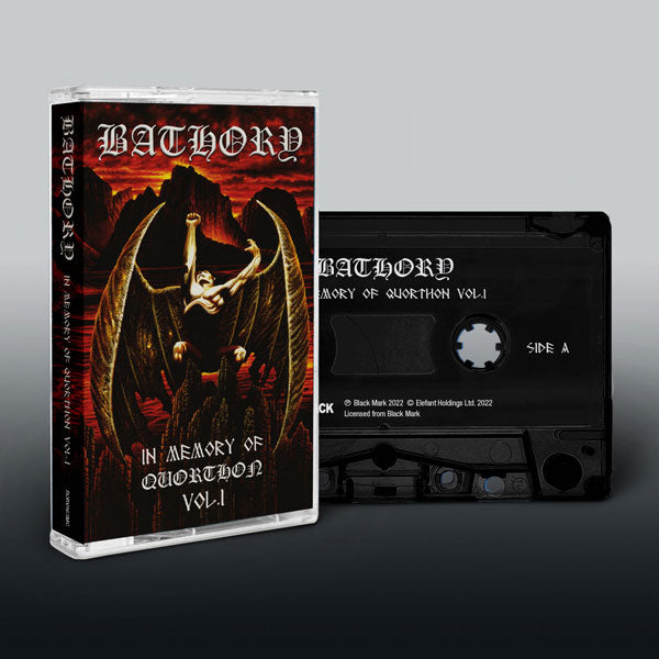 Bathory In Memory Of Quorthon Vol 1 Music Cassette Cassette Tape Front