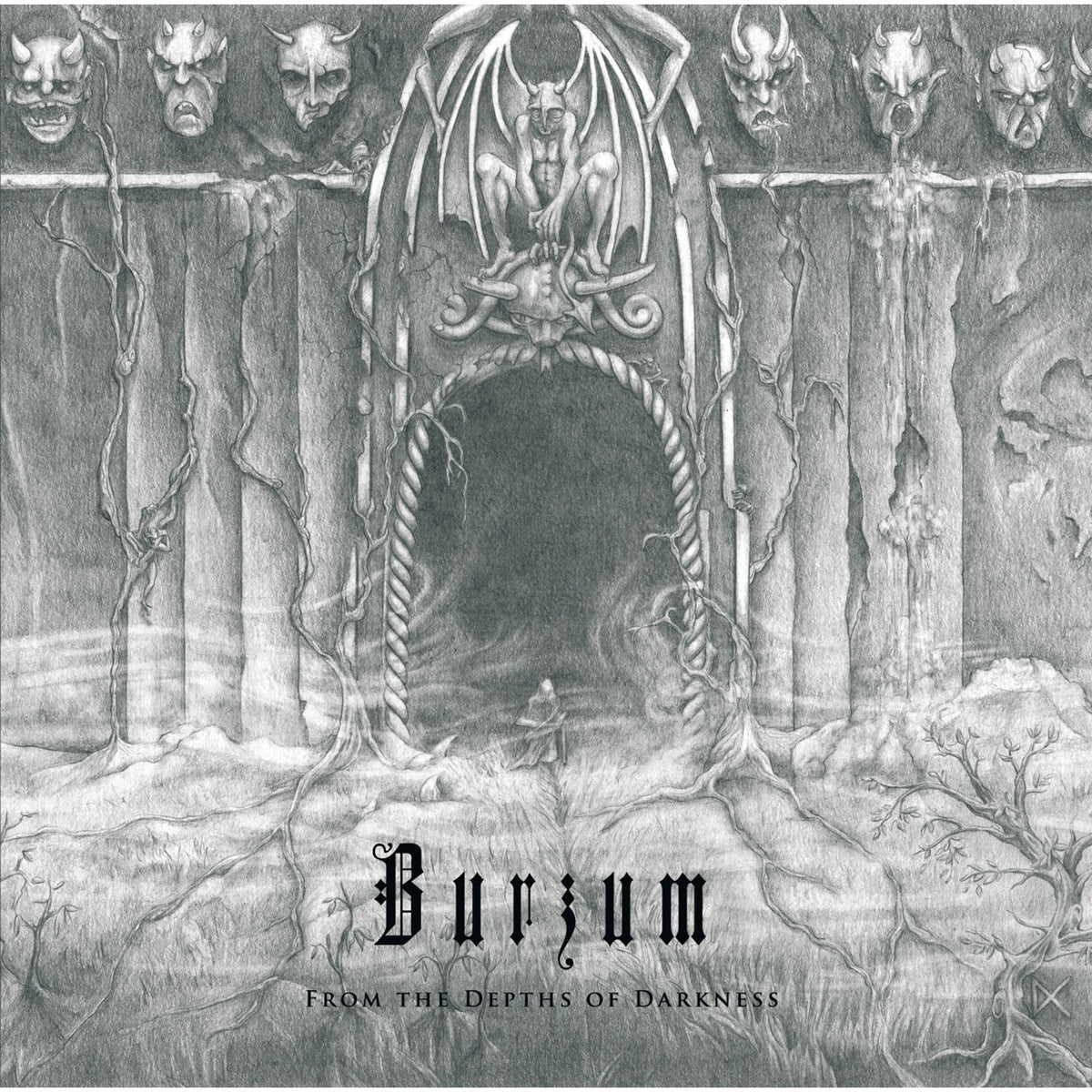 Burzum From The Depths Of Darkness (jewel Case) Compact Disc CD Front