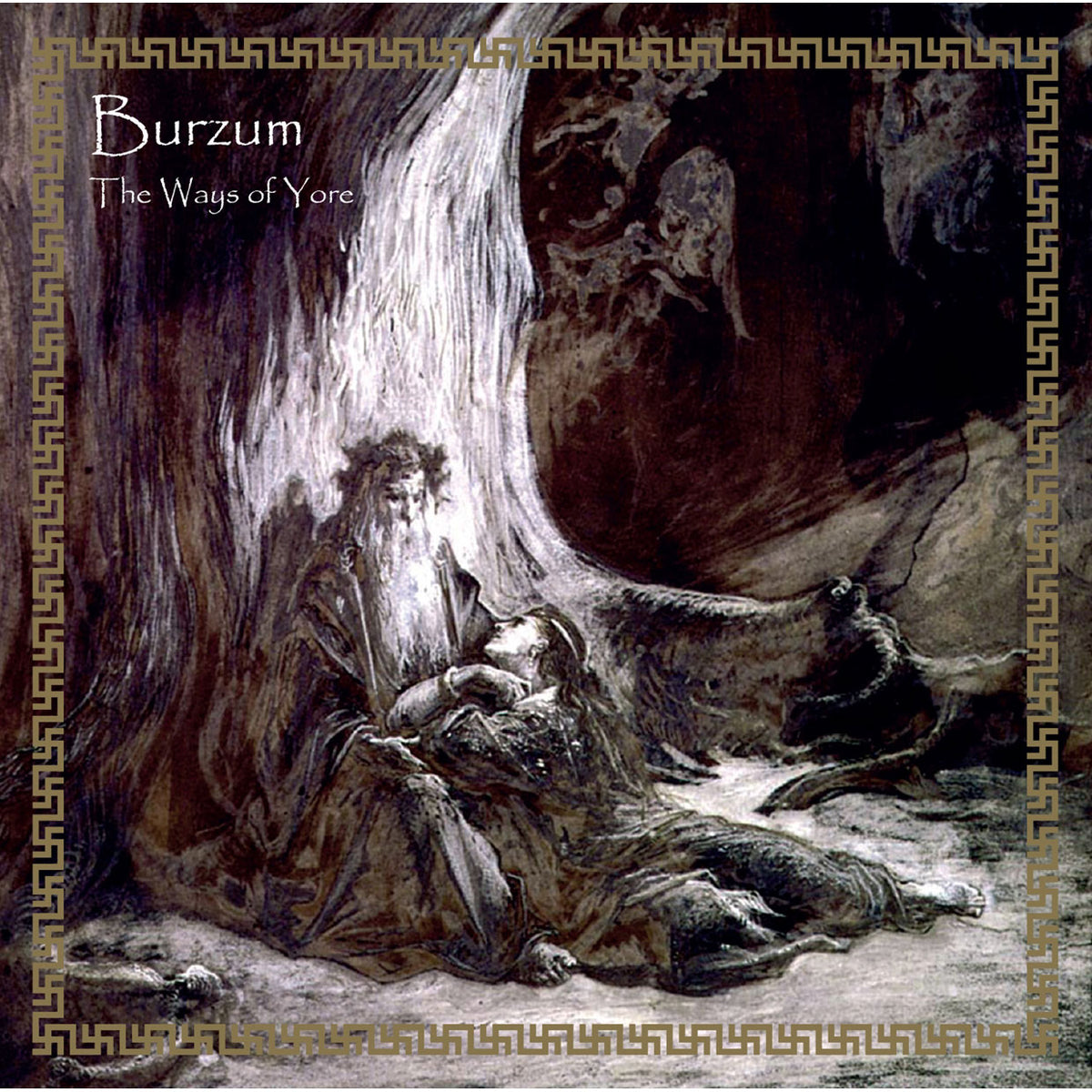 Burzum The Ways Of Yore Compact Disc CD Front